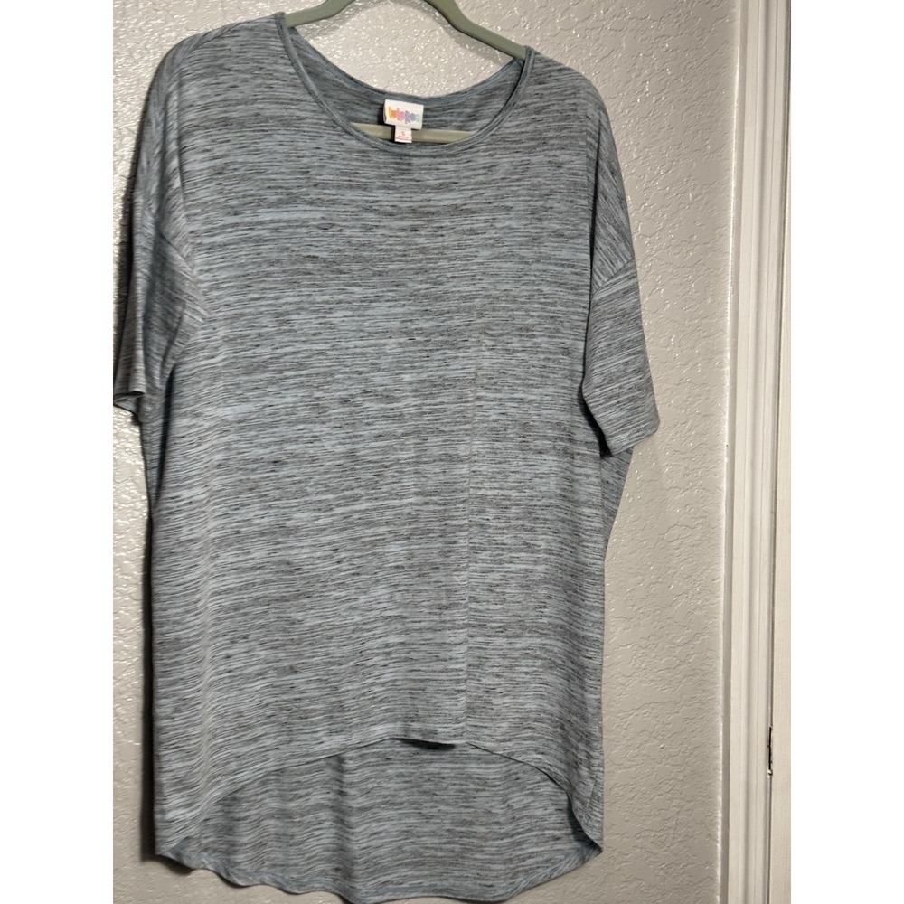 LulaRoe Sm Blue Simply Comfortable Short Sleeve Top